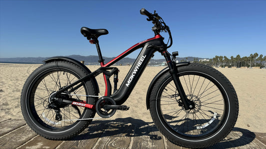 Découvrez le Mokwheel Obsidian : Votre Vélo Électrique Tout Terrain à Suspension Intégrale Ultime