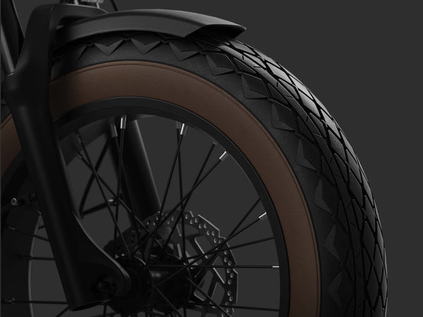 Pneus à flancs larges 20*4.0